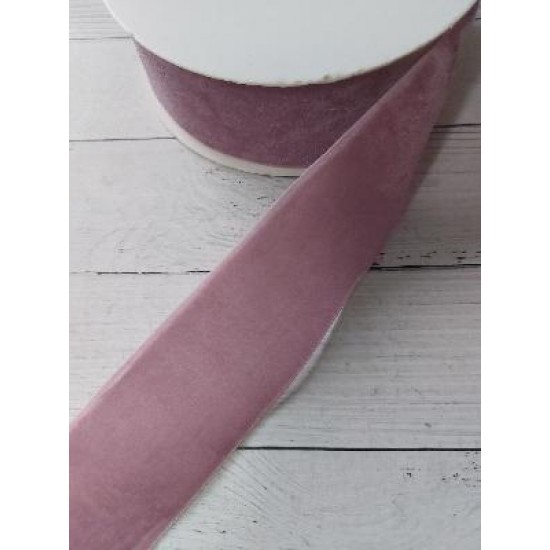 Лента бархатная 3,8 см пенка 222, цена за 1 м