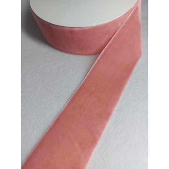 Лента бархатная 3,8 см пенка 217, цена за 1 м