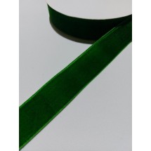 Лента бархатная 2.5см (зеленый 60), цена за 1 м