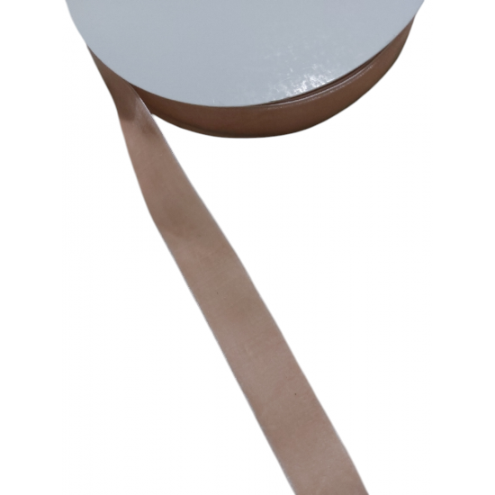 Лента бархатная 2.5см (персиковый), цена за 1 м