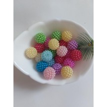 Бусины шамбала 14 мм, цена за 20 гр