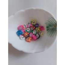 Бусины резиновые фигурные"Животные ",  цена за 20 шт