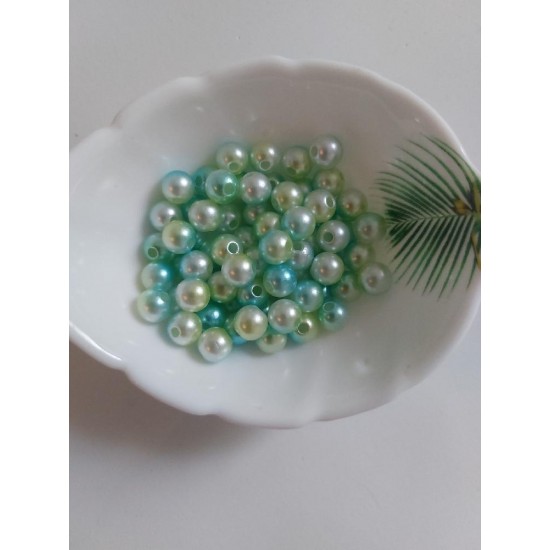 Бусинки 8 мм ГРАДИЕНТ 2, цена за 20 гр