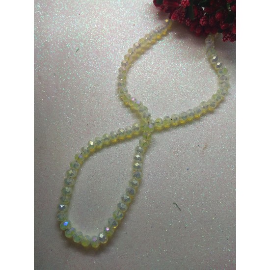 Бусины стеклянные 6 мм №74 цв. жемчуг АВ, цена за 25 шт