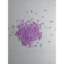 Бисер пр-во Китай 12/0 цв. светло-сиреневый перламутровый 968, цена за 10 гр