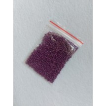 Бисер калиброванный фиолетовый 1055, цена за 10 гр