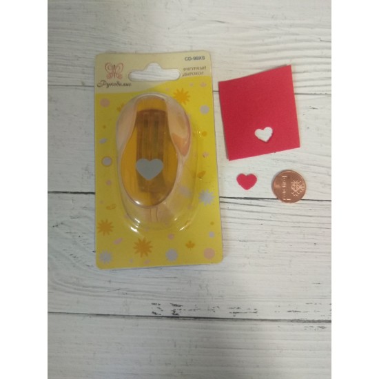 Фигурный компостер "Рукоделие. Узор 070"  d = 1 см