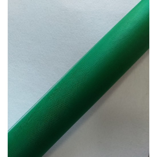 Фатин (ширина 50см) (цв. тем.зеленый), цена за 1 м