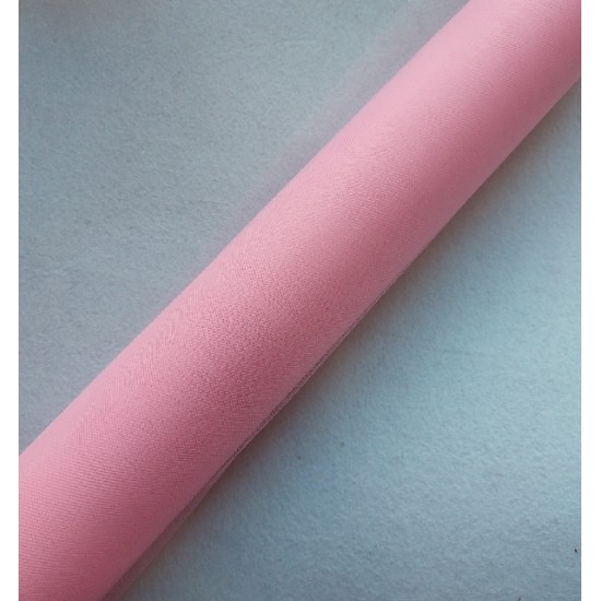 Фатин (ширина 50см) (цв. св.розовый), цена за 1 м