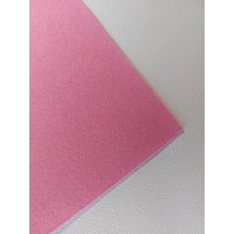 Фетр средней жесткости 1 мм (20*30 см) цв. розовый, цена за лист