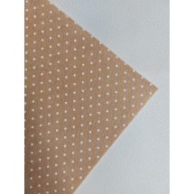 Фетр средней жесткости горох 1 мм (30*30 см) цв. бежевый, цена за лист