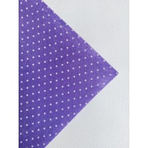 Фетр средней жесткости горох 1 мм (30*30 см) цв. фиолетовый, цена за лист