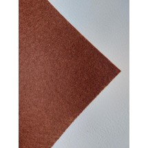 Фетр средней жесткости 1 мм (20*30 см) цв. коричневый , цена за лист