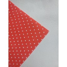 Фетр средней жесткости горох 1 мм (30*30 см) цв. розовый, цена за лист