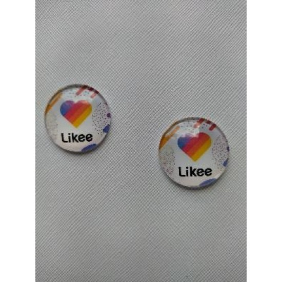 Кабошоны-фишки 25 мм, цена за 1 шт