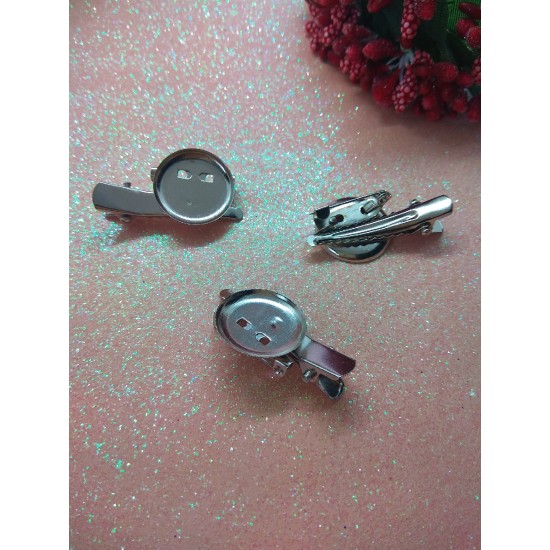 Основа брошь-заколка 2 см, цена за 1 шт