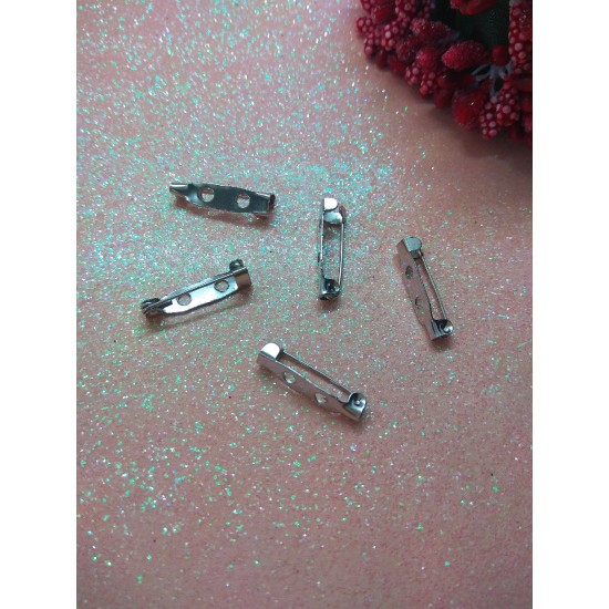 ОПТ Основа для броши 2 см, упак 100 шт