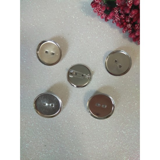 Платформа(2,5 см)+иголка (металл), цена за 1 шт