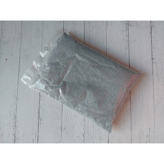 ОПТ Глиттер/блестки цв. серебро, цена за  500 гр