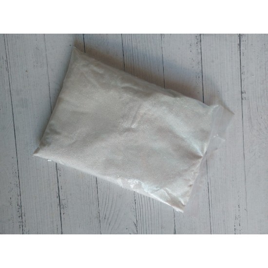 ОПТ Глиттер/блестки цв. белый перламутр, цена за  500 гр