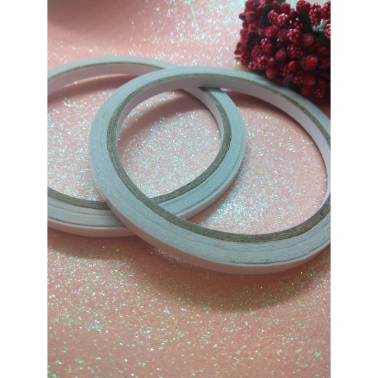 Скотч двухсторонний 0,5см*10м, цена за 1 шт