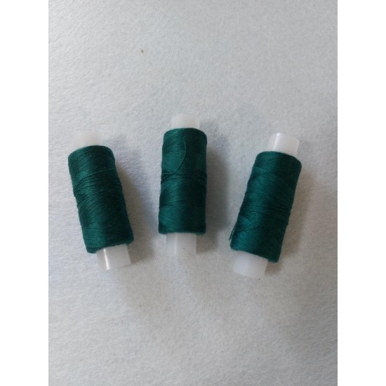 Нитки швейные армированные 45 ЛЛ/ дл.150м цв. темно-зеленый, цена 1 шт