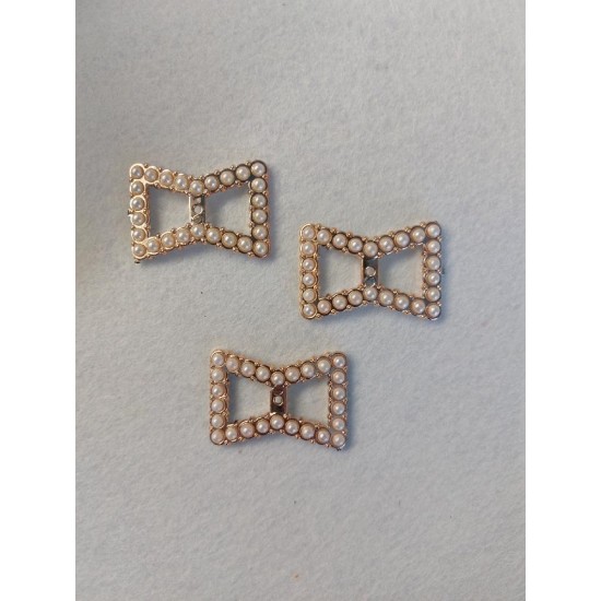 Флоризель пластик+стразы 25х35мм, цена за 1 шт