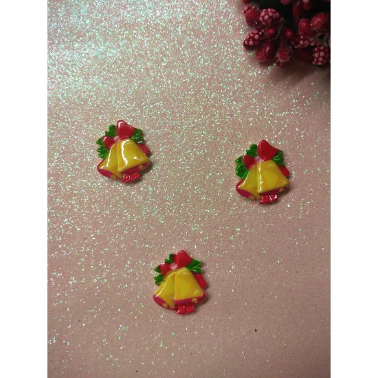 Кабошон "Колокольчики" 22*20 мм, цена за 1 шт