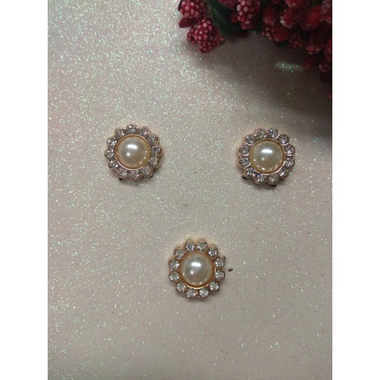 Кабошоны флоризель пластик 18 мм №2 , цена за 1 шт