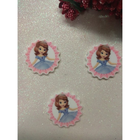 Кабошон-вырубка "Мультик" 30*30 мм, цена за 1 шт