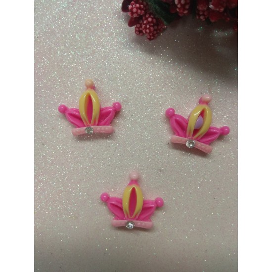 Кабошон "Корона узкая со стразой" , цена за 1 шт