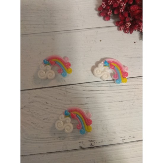 Кабошон "Радуга" , цена за 1 шт