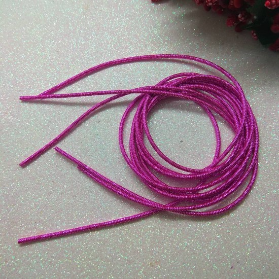 Канитель мягкая 1,2 мм цв. розовый, цена за 5 гр