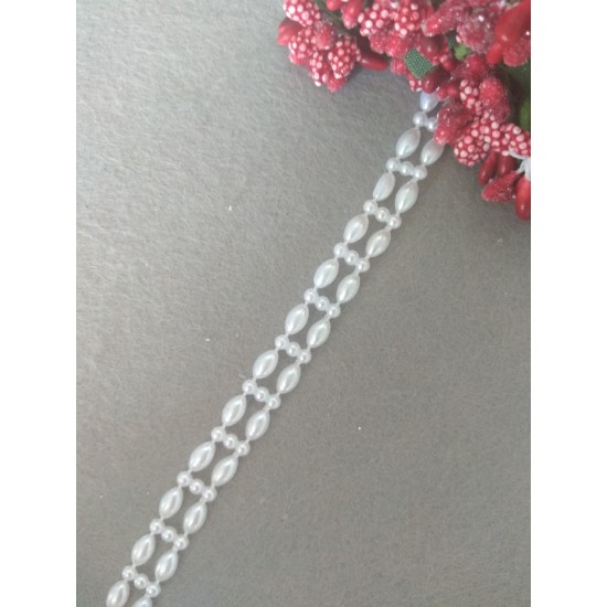 Декоративный кант №2 цв. белый, цена  за 1 м