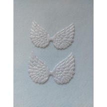 Патчи с глиттером 8.5см (белый), цена за 1 шт