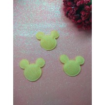 Патчи с глиттером  30*35 мм, цена за 1 шт