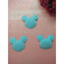 Патчи с глиттером  30*35 мм, цена за 1 шт