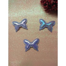 Патч кожзам 3D "Бабочка" 4*3 см , цена за 1 шт