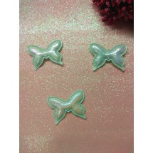 Патч кожзам 3D "Бабочка" 4*3 см , цена за 1 шт