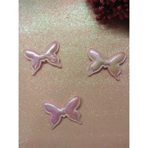 Патч кожзам 3D "Бабочка" 4*3 см , цена за 1 шт