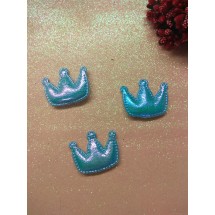 Патч кожзам 3D "Корона" 3,9*3,2 см  , цена за 1 шт