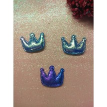 Патч кожзам 3D "Корона" 3,9*3,2 см  , цена за 1 шт