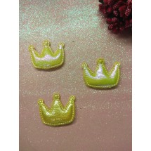 Патч кожзам 3D "Корона" 3,9*3,2 см  , цена за 1 шт