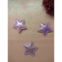 Патч кожзам 3D "Звездочка" 3,8 см , цена за 1 шт