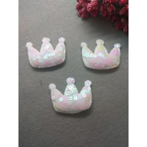 Патчи с пайетками 32х35мм, цена за 1 шт