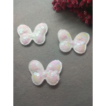 Патчи с пайетками 30х40мм, цена за 1 шт