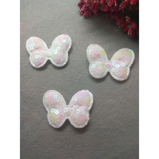 Патчи с пайетками 30х40мм, цена за 1 шт