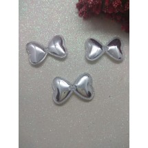 Патчи-хром 20х32мм цв. серебро, цена за 1 шт