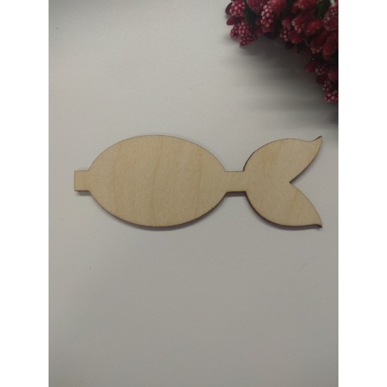 Заготовка из фанеры шаблон "Бант №91" 10 см, цена за шт