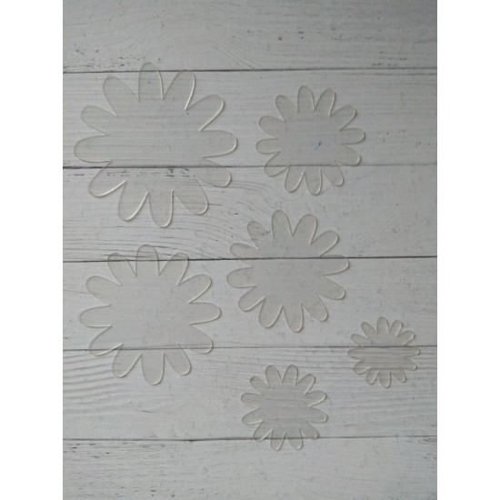 Набор шаблонов "Хризантема" (6 шт)